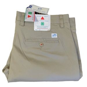 Southern Tide Mens Intercoastal Waterway NWT Sandstone Khaki Pants size 36 x 30